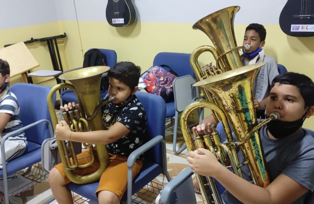Escola de Música Lar da Juventude em Campo Maior-PI dispõe de aulas grátis de música, dança e teatro